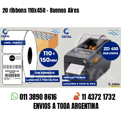 20 ribbons 110x450 - Buenos Aires