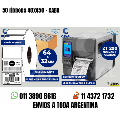 50 ribbons 40x450 - CABA