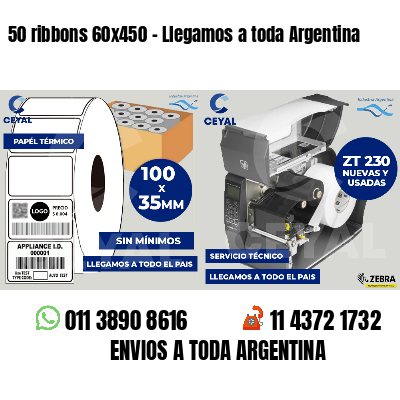 50 ribbons 60x450 - Llegamos a toda Argentina