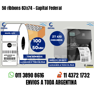 50 ribbons 83x74 - Capital Federal