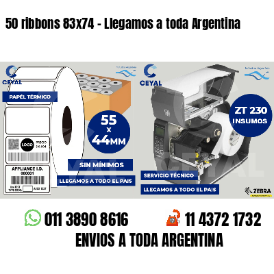 50 ribbons 83x74 - Llegamos a toda Argentina
