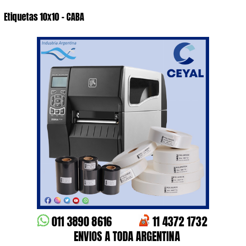 Etiquetas 10×10 – CABA
