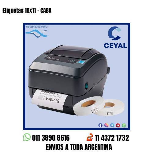 Etiquetas 10×11 – CABA