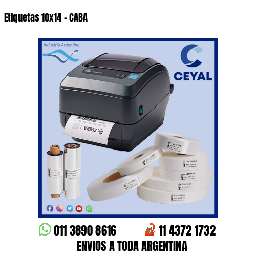 Etiquetas 10×14 – CABA
