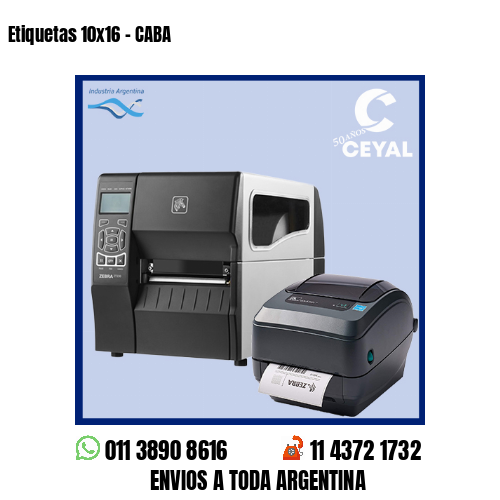 Etiquetas 10×16 – CABA