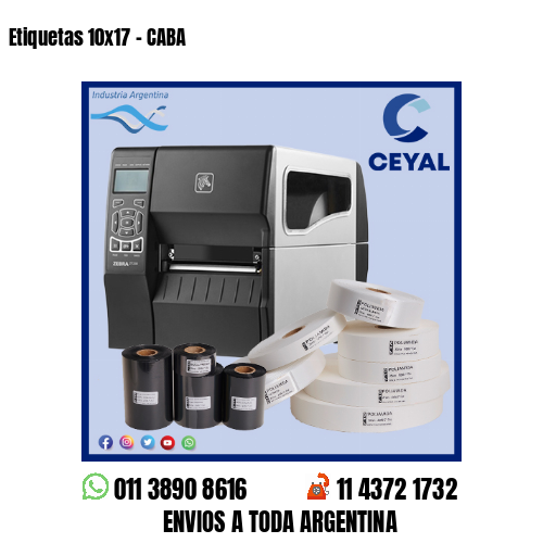 Etiquetas 10×17 – CABA