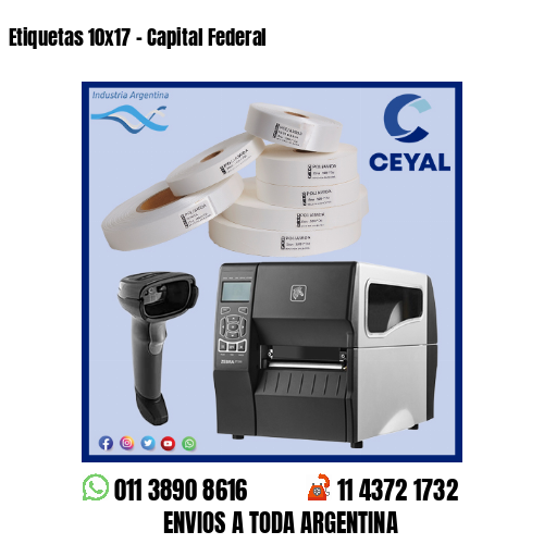 Etiquetas 10×17 – Capital Federal
