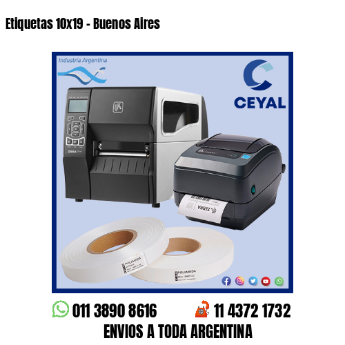 Etiquetas 10×19 – Buenos Aires