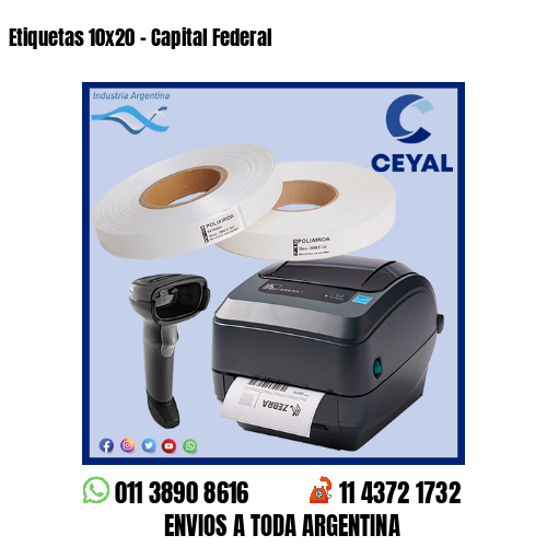 Etiquetas 10×20 – Capital Federal
