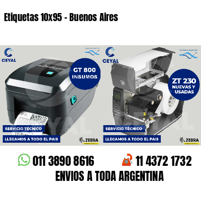 Etiquetas 10x95 - Buenos Aires