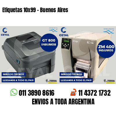 Etiquetas 10x99 - Buenos Aires