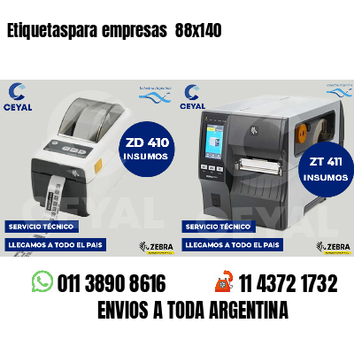 Etiquetaspara empresas 88x140