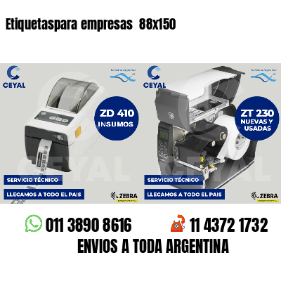 Etiquetaspara empresas 88x150