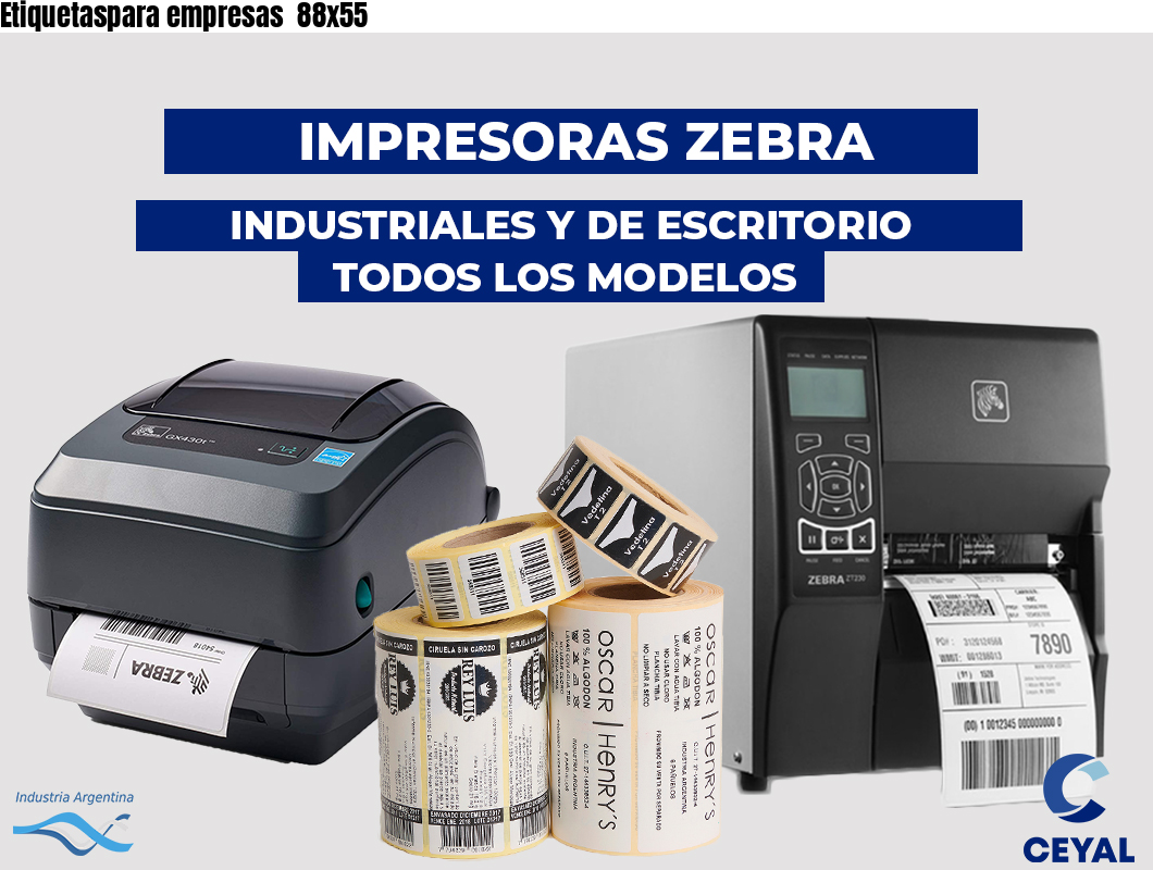 Etiquetaspara empresas  88×55