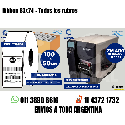Ribbon 83x74 - Todos los rubros