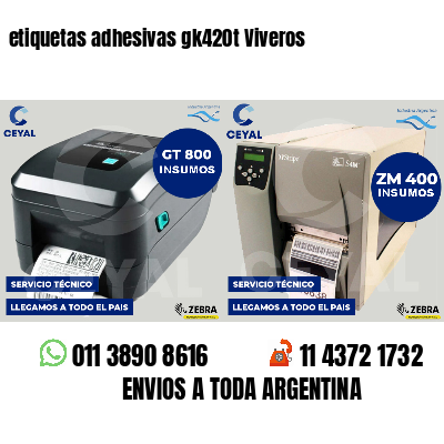 etiquetas adhesivas gk420t Viveros