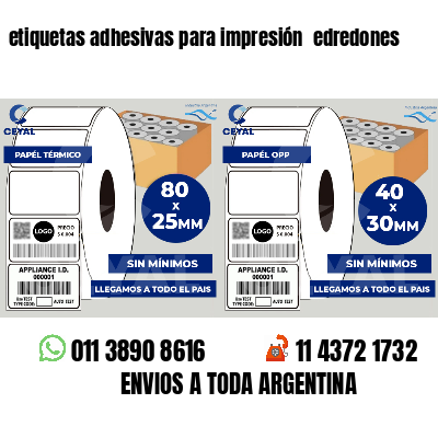 etiquetas adhesivas para impresión edredones