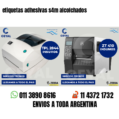etiquetas adhesivas s4m alcolchados