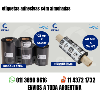 etiquetas adhesivas s4m almohadas