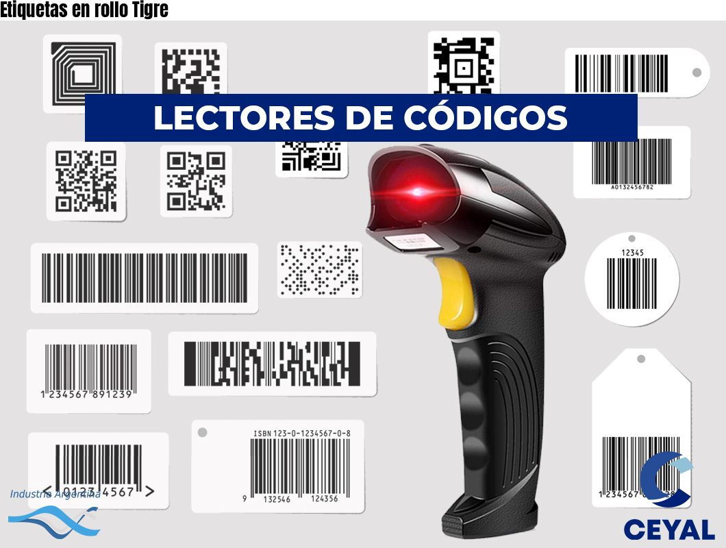 Etiquetas en rollo Tigre
