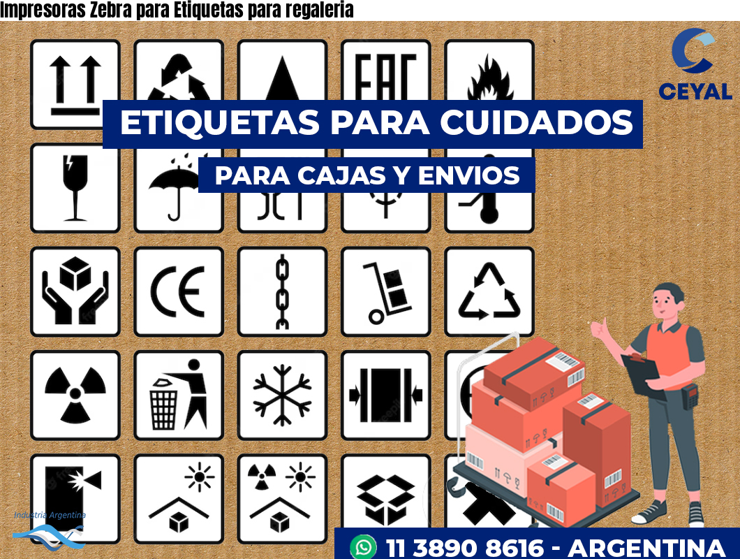 Impresoras Zebra para Etiquetas para regaleria