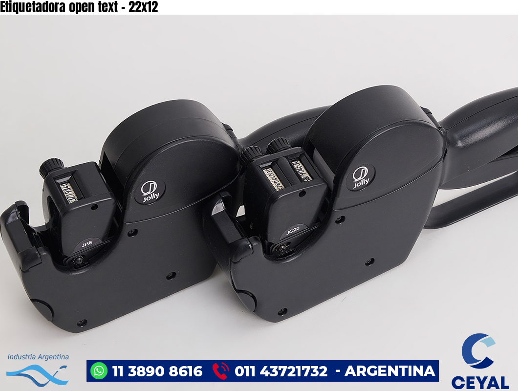 Etiquetadora open text – 22×12