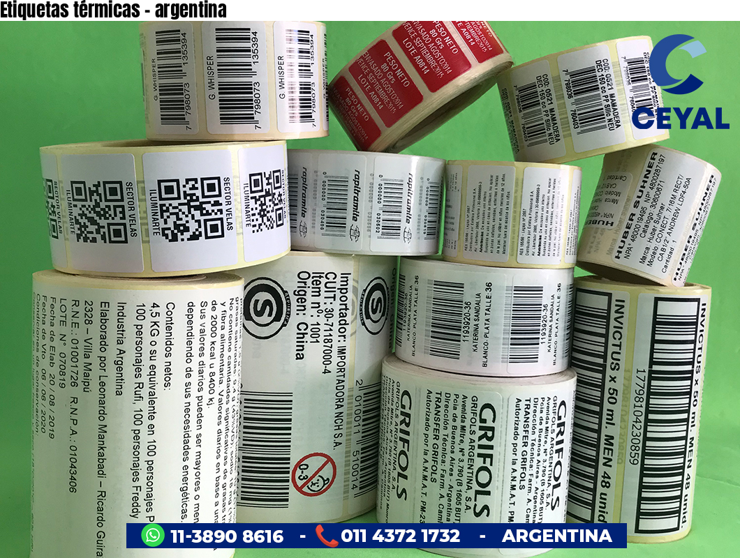 Etiquetas térmicas - argentina