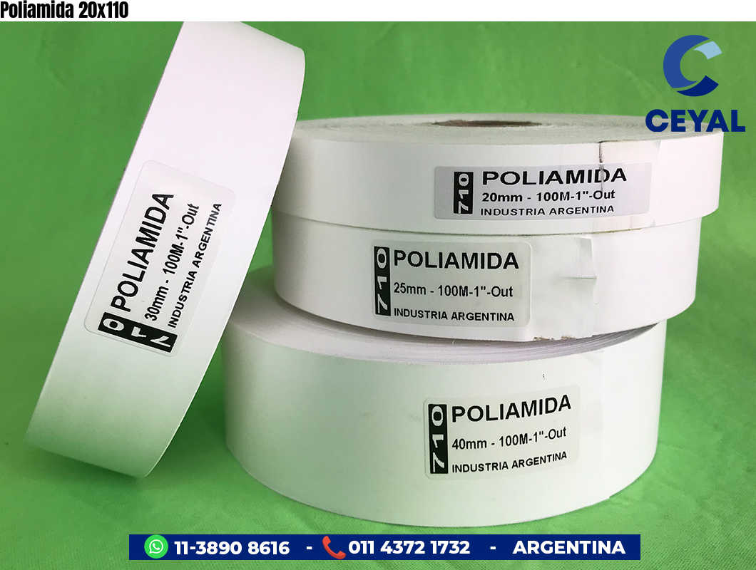 Poliamida 20x110