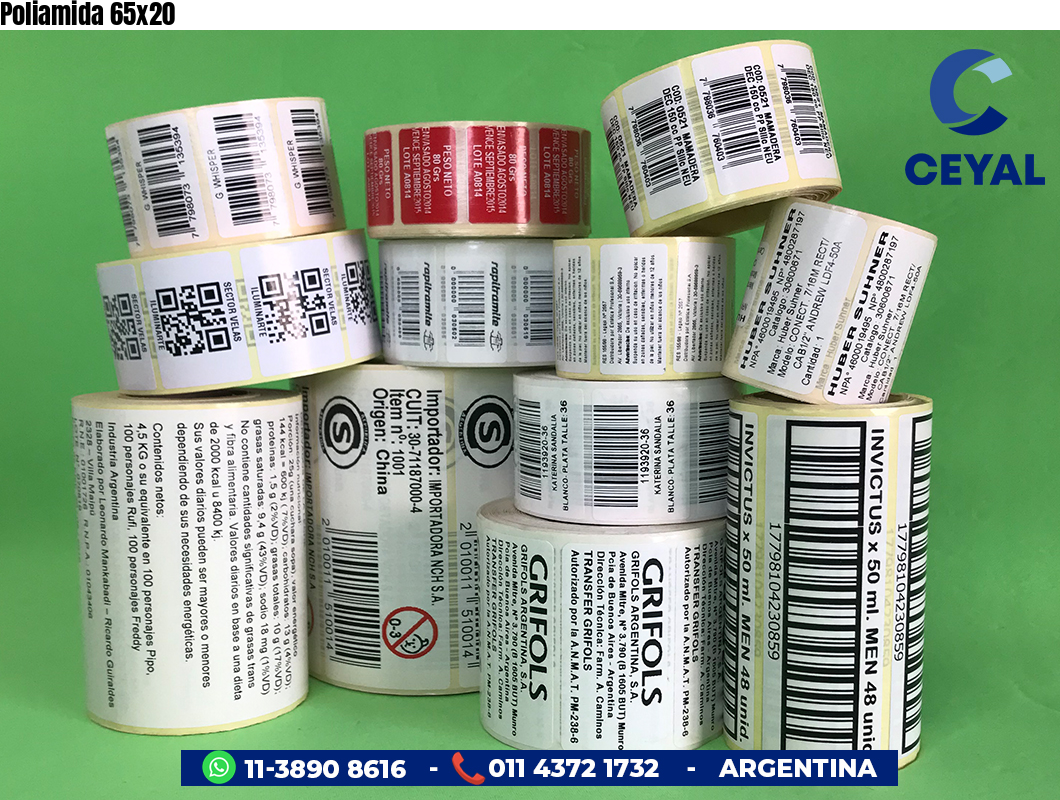 Poliamida 65x20