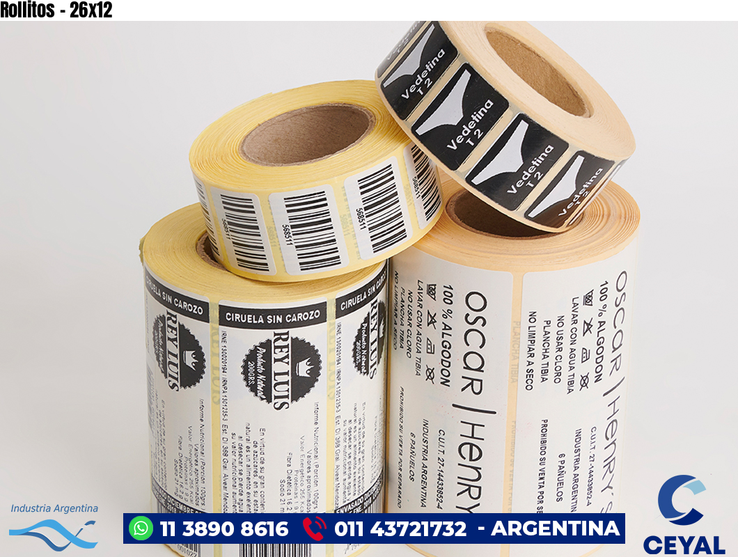 Rollitos - 26x12
