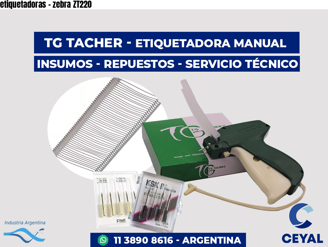 etiquetadoras - zebra ZT220