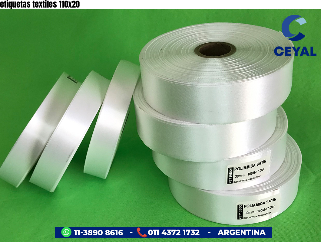 etiquetas textiles 110×20