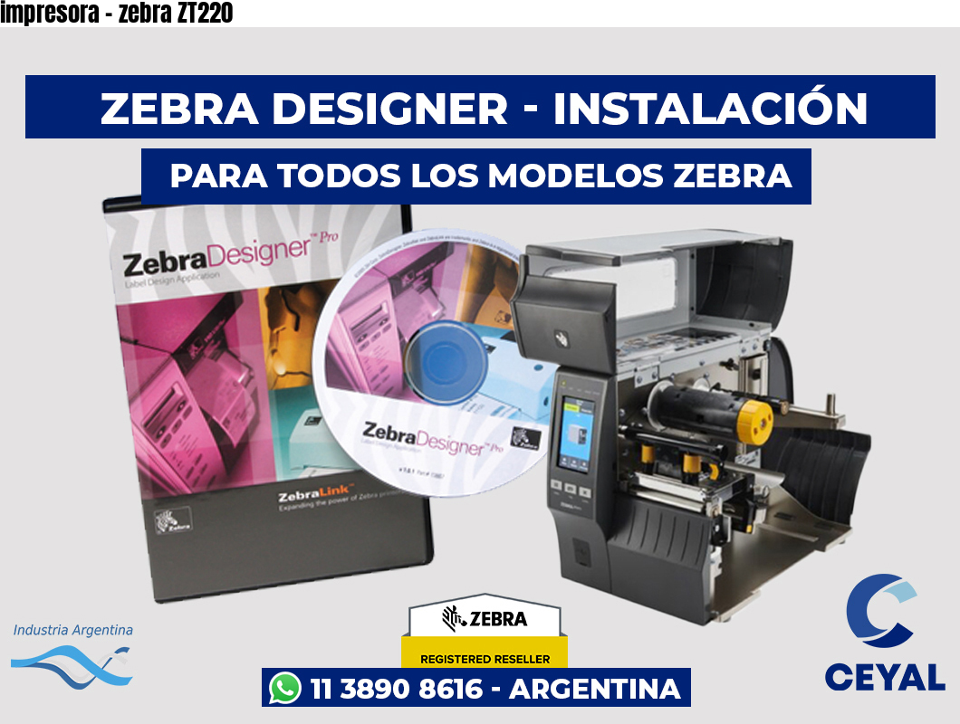 impresora - zebra ZT220