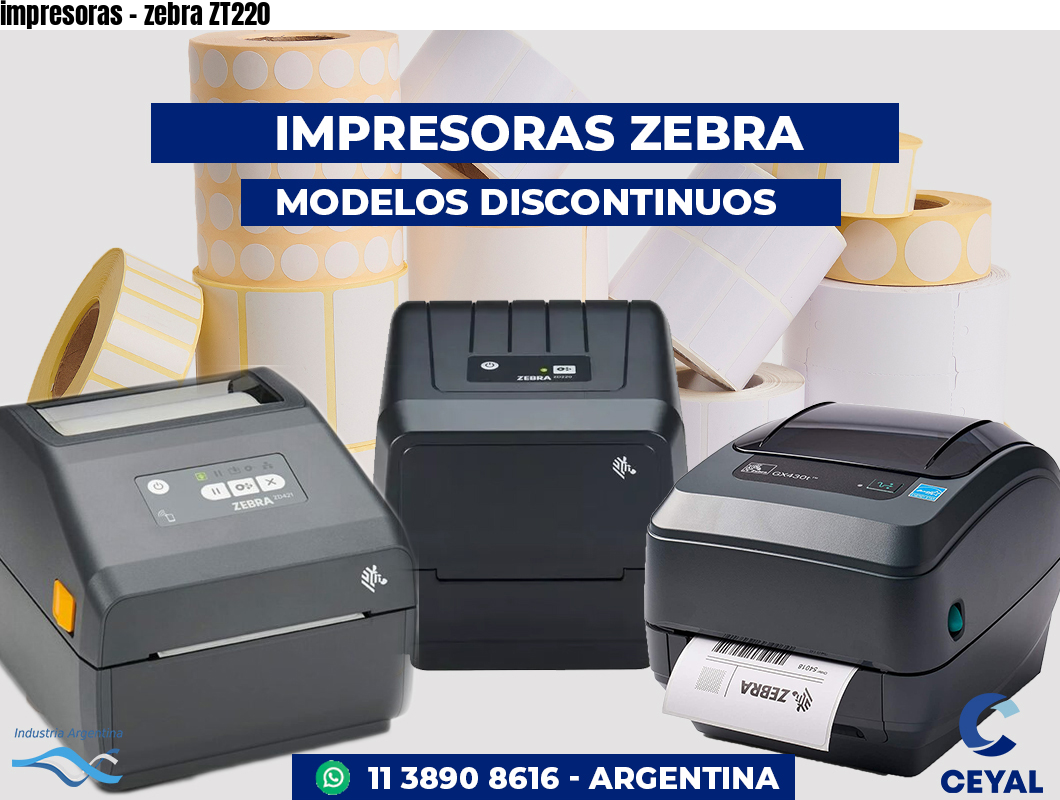 impresoras - zebra ZT220