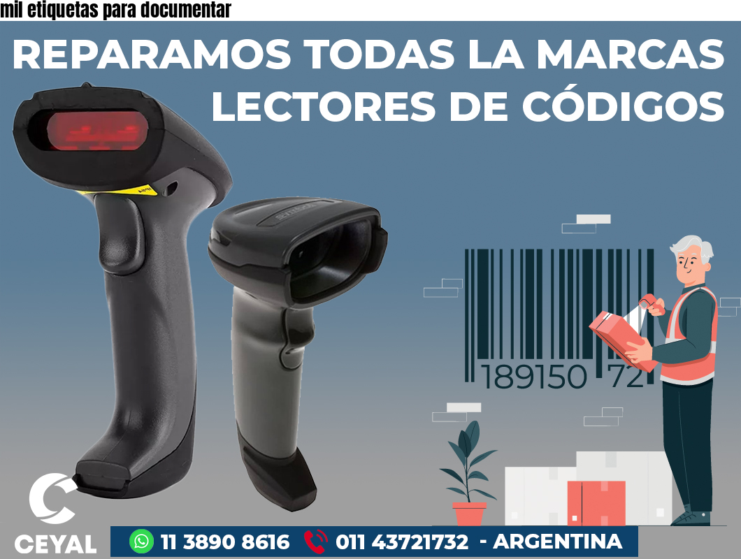 mil etiquetas para documentar