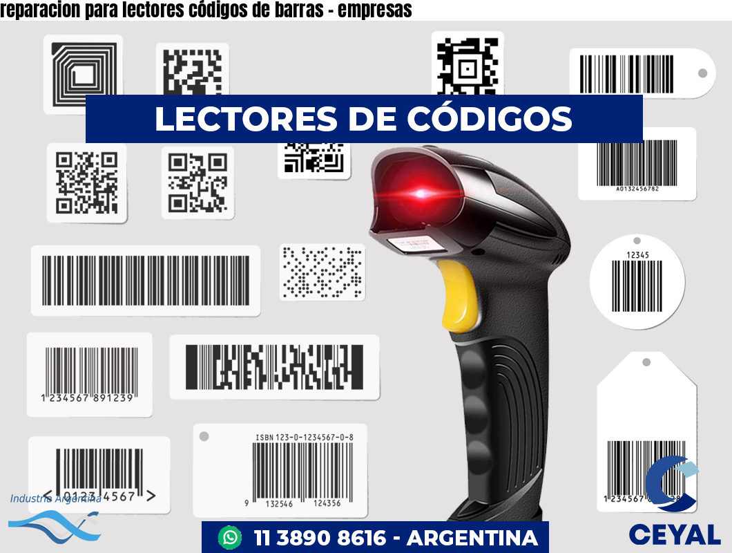 reparacion para lectores códigos de barras - empresas