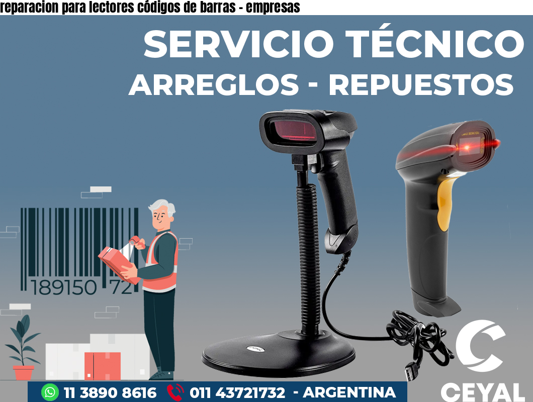 reparacion para lectores códigos de barras – empresas