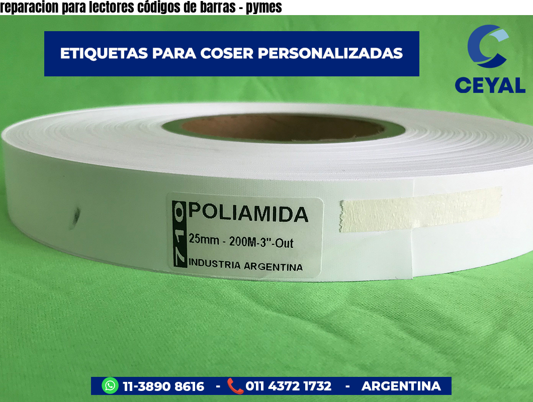 reparacion para lectores códigos de barras - pymes
