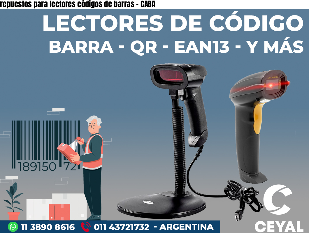 repuestos para lectores códigos de barras – CABA