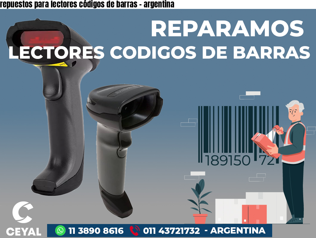 repuestos para lectores códigos de barras – argentina