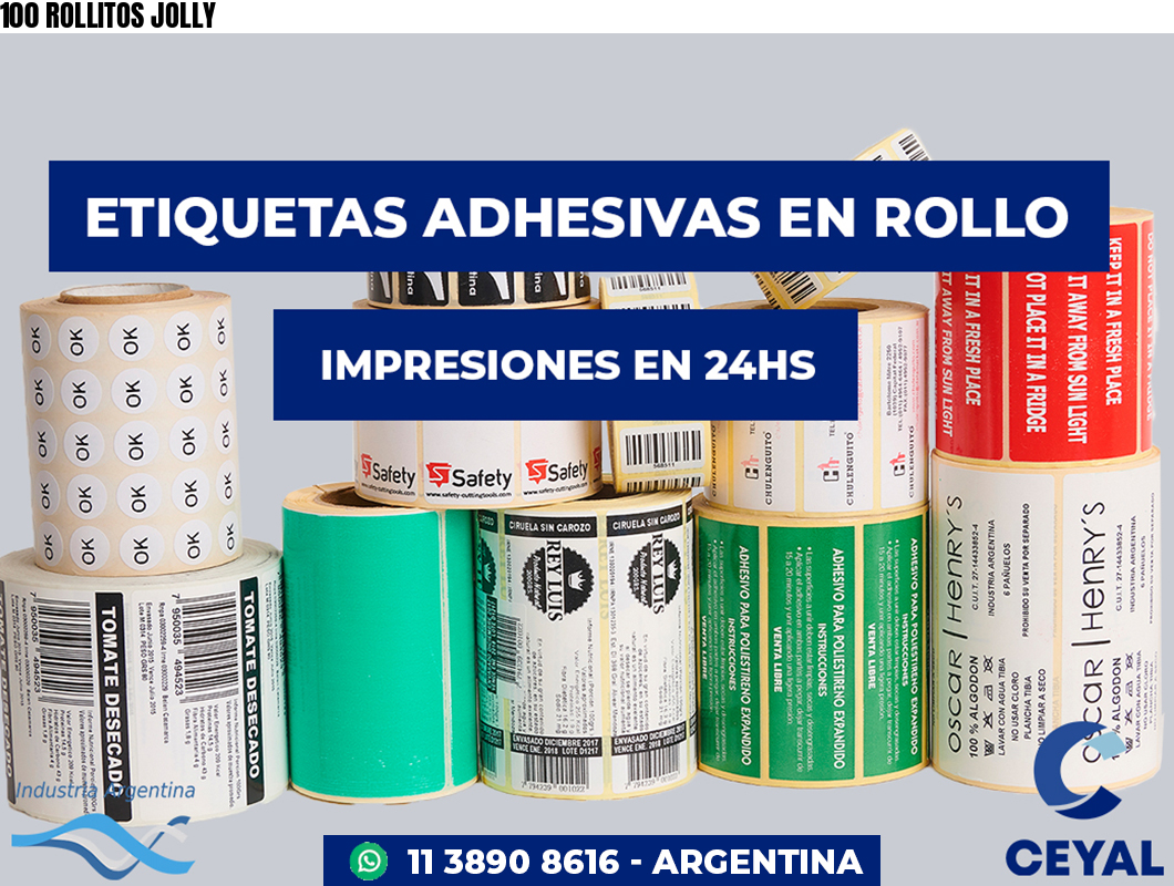 100 ROLLITOS JOLLY