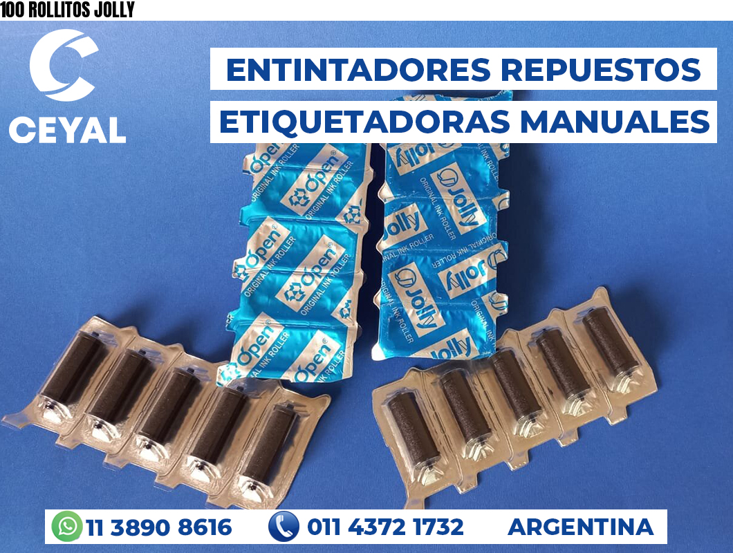 100 ROLLITOS JOLLY
