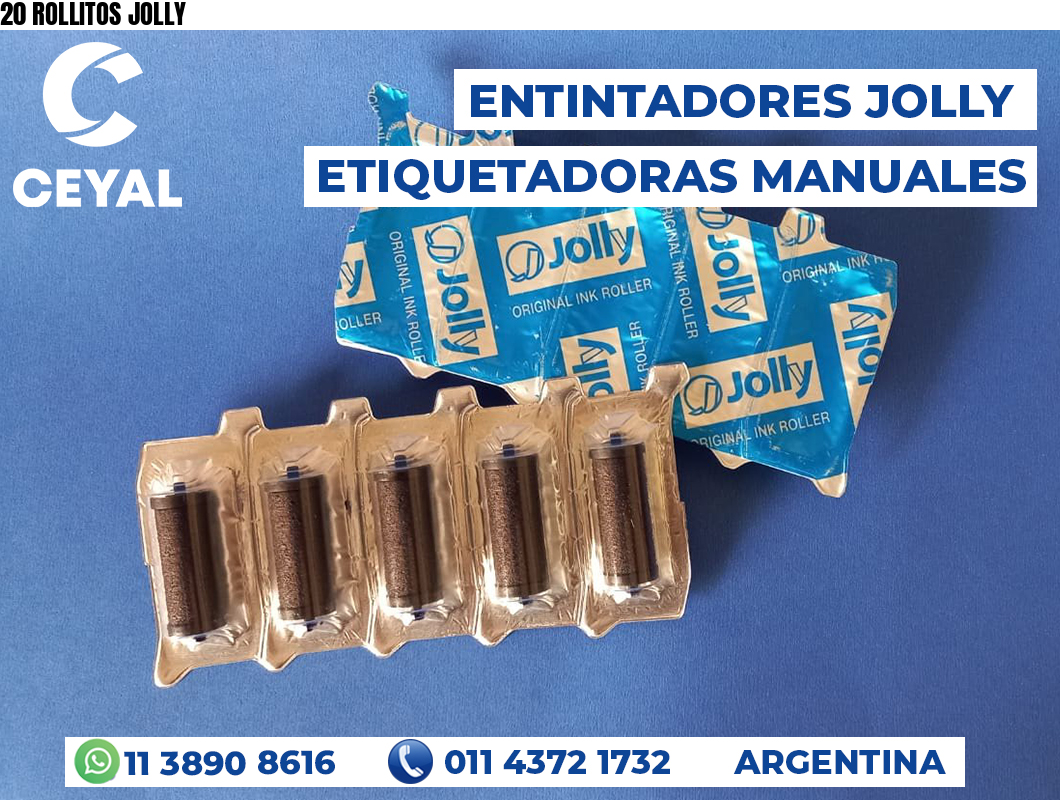 20 ROLLITOS JOLLY