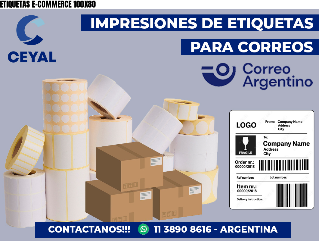 ETIQUETAS E-COMMERCE 100X80