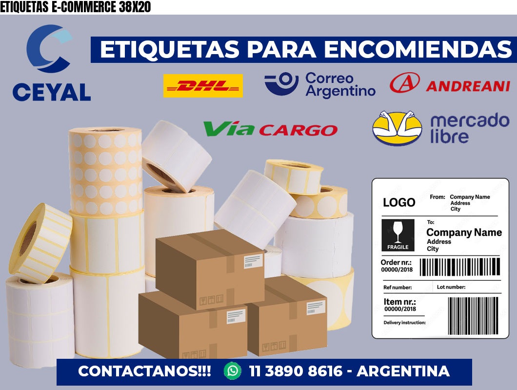 ETIQUETAS E-COMMERCE 38X20