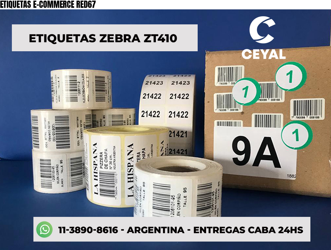 ETIQUETAS E-COMMERCE RED67