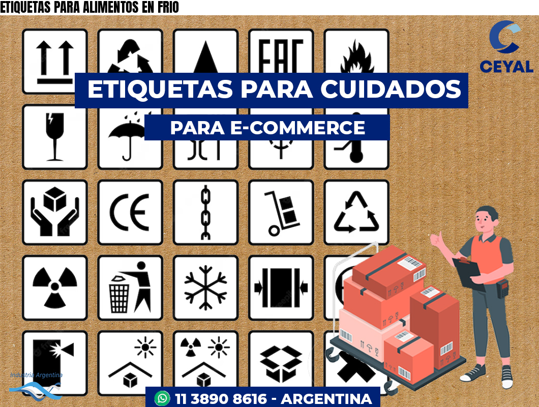 ETIQUETAS PARA ALIMENTOS EN FRIO