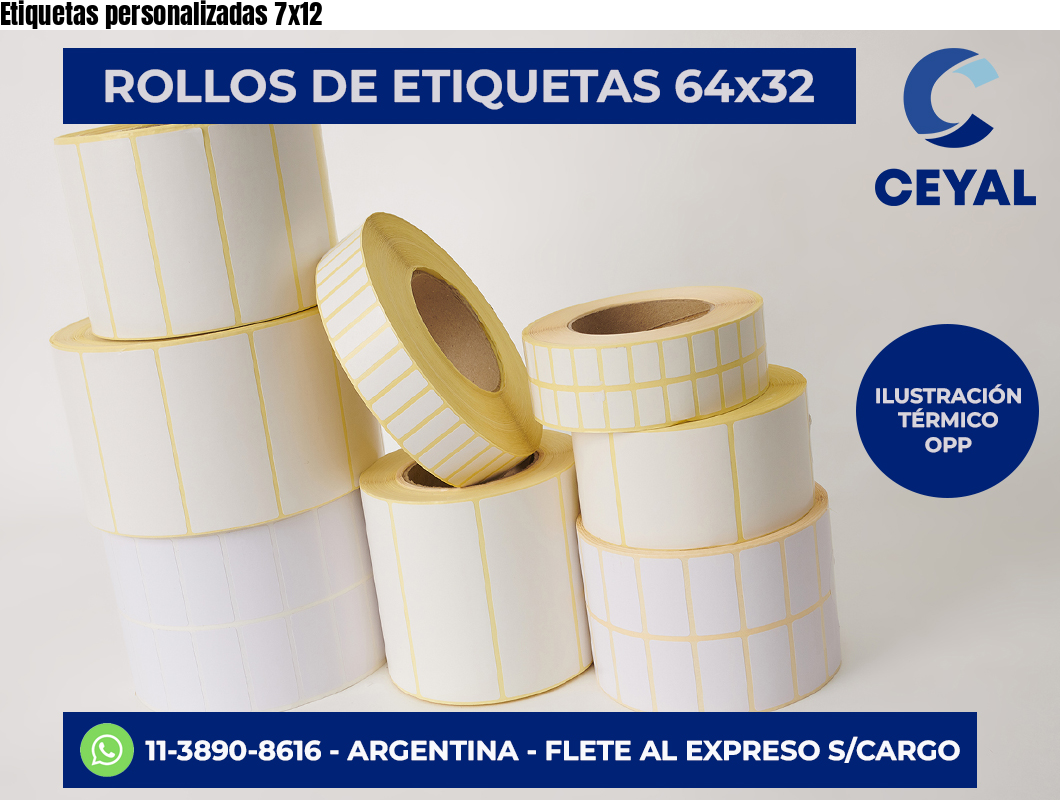 Etiquetas personalizadas 7×12