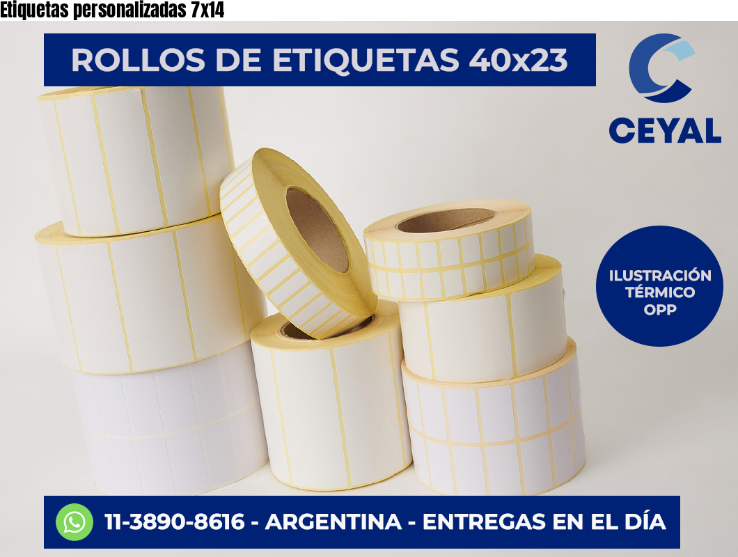 Etiquetas personalizadas 7×14