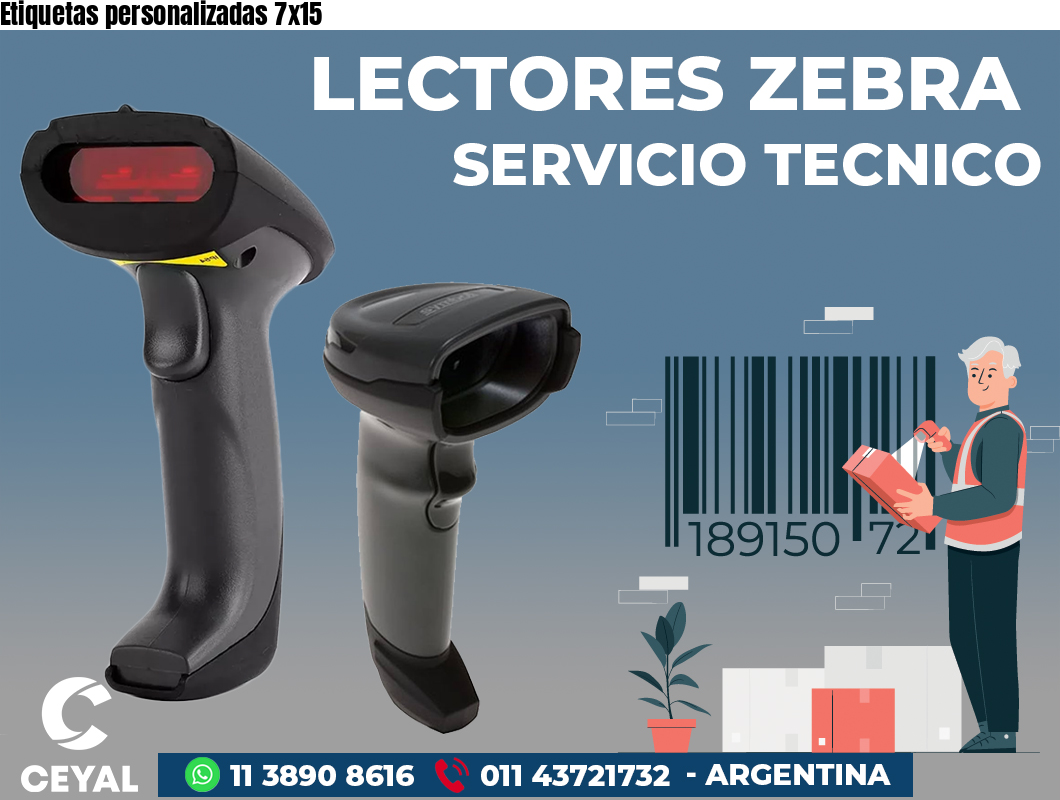 Etiquetas personalizadas 7x15